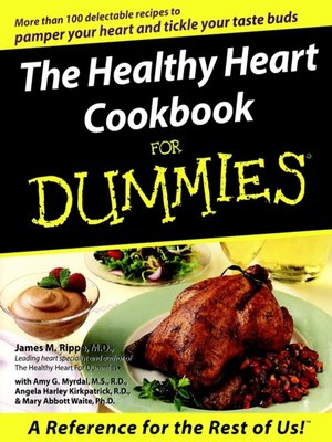 cover image of The Healthy Heart Cookbook For Dummies